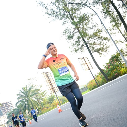 Race photo from BOGORUN 2026