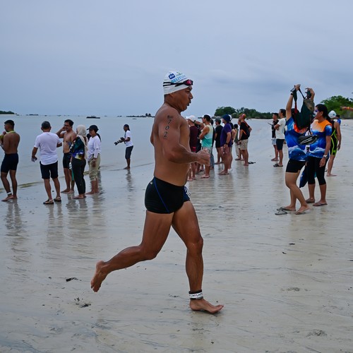 Race photo from Belitung Multisport Festival