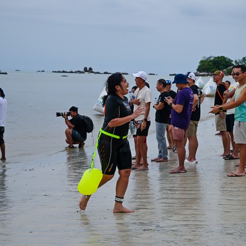 Race photo from Belitung Multisport Festival