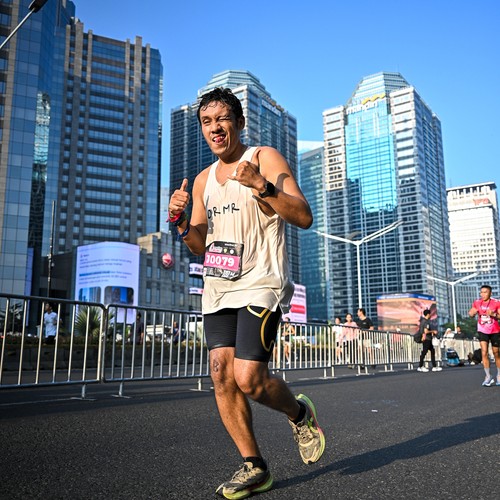 Race photo from SMARTFREN RUN 2026