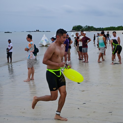 Race photo from Belitung Multisport Festival