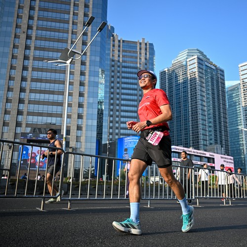 Race photo from SMARTFREN RUN 2026