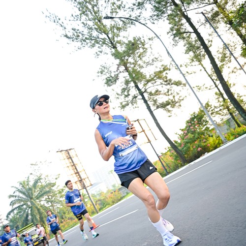 Race photo from BOGORUN 2026