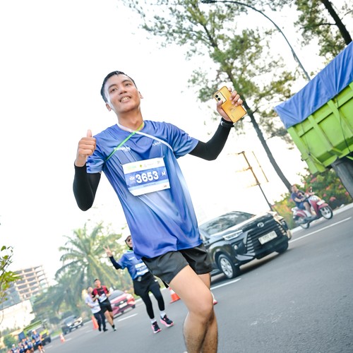 Race photo from BOGORUN 2026