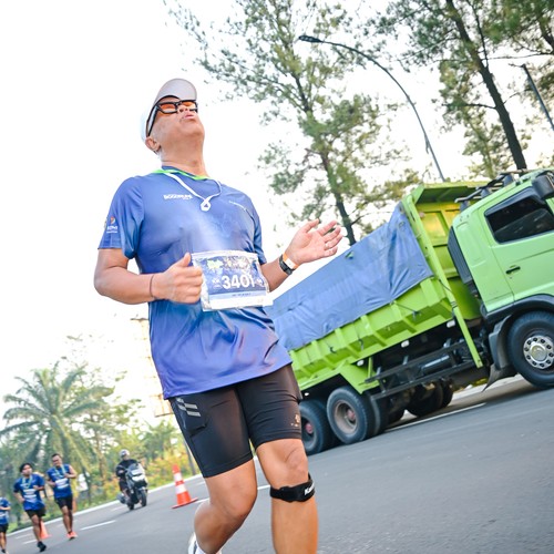 Race photo from BOGORUN 2026