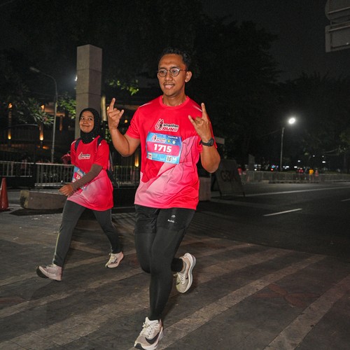 Race photo from SMARTFREN RUN 2026
