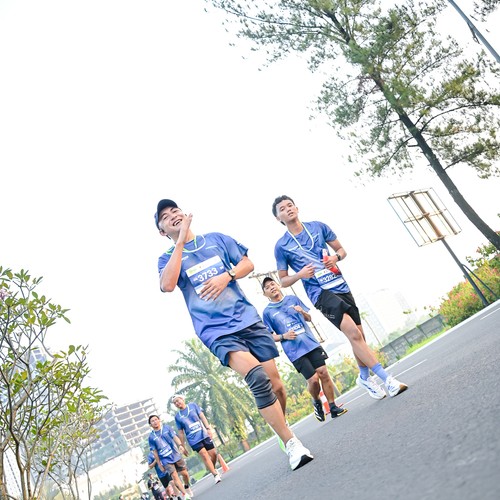 Race photo from BOGORUN 2026