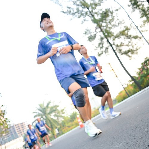 Race photo from BOGORUN 2026