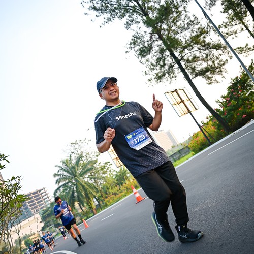 Race photo from BOGORUN 2026