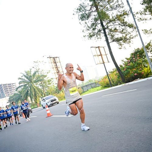 Race photo from BOGORUN 2026