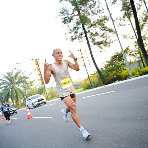Race photo from BOGORUN 2026