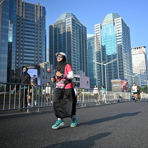 Race photo from SMARTFREN RUN 2026