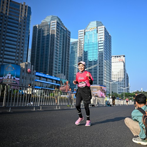 Race photo from SMARTFREN RUN 2026