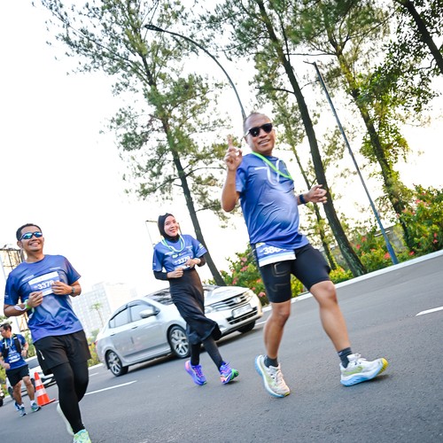 Race photo from BOGORUN 2026