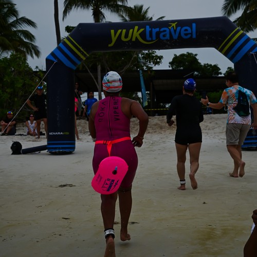 Race photo from Belitung Multisport Festival