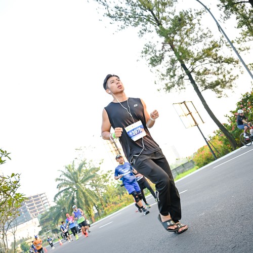Race photo from BOGORUN 2026