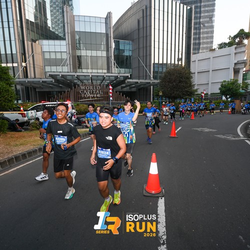 Race photo from ISOPLUS RUN 2026 - JAKARTA