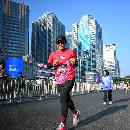 Race photo from SMARTFREN RUN 2026