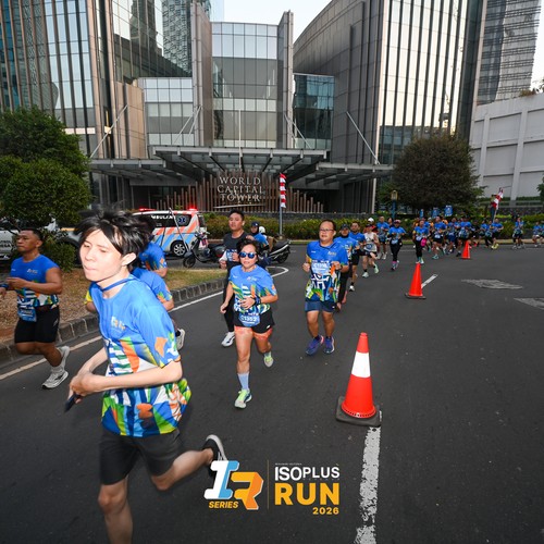 Race photo from ISOPLUS RUN 2026 - JAKARTA