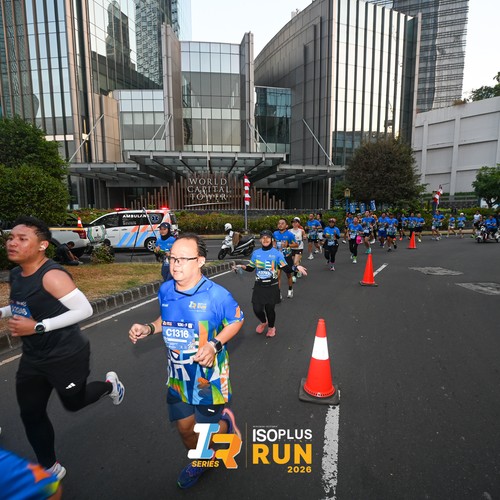 Race photo from ISOPLUS RUN 2026 - JAKARTA