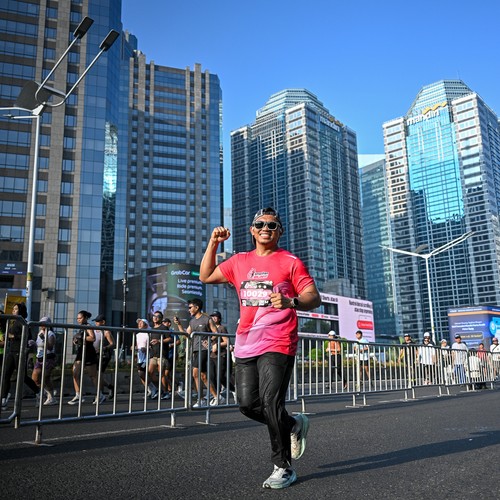 Race photo from SMARTFREN RUN 2026