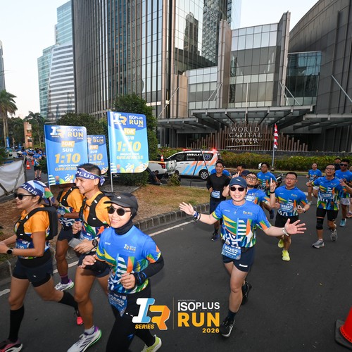 Race photo from ISOPLUS RUN 2026 - JAKARTA