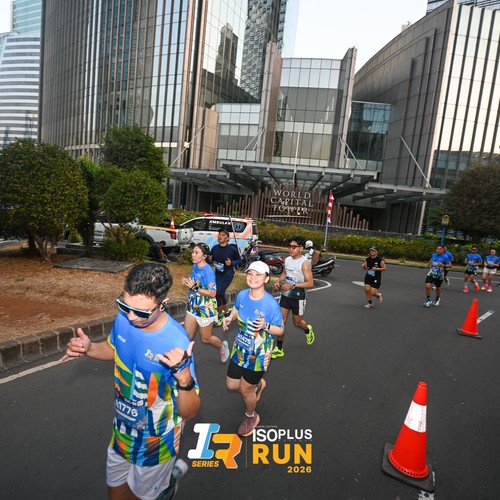 Race photo from ISOPLUS RUN 2026 - JAKARTA