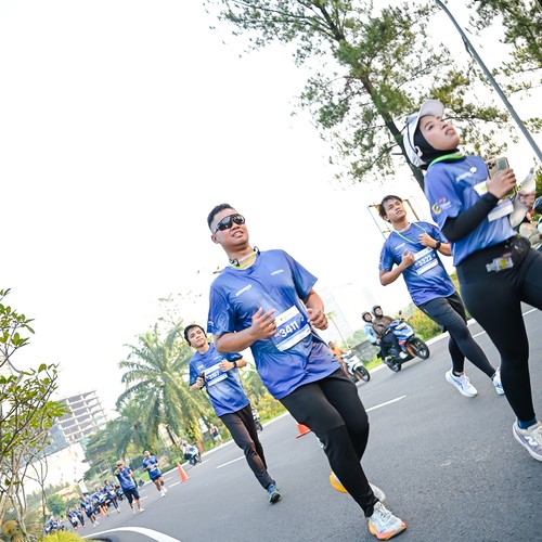 Race photo from BOGORUN 2026
