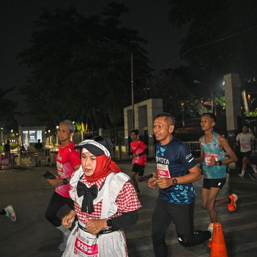 Race photo from SMARTFREN RUN 2026