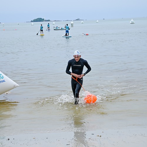 Race photo from Belitung Multisport Festival