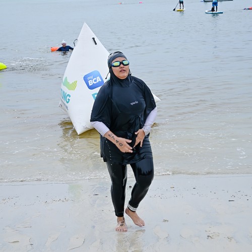 Race photo from Belitung Multisport Festival