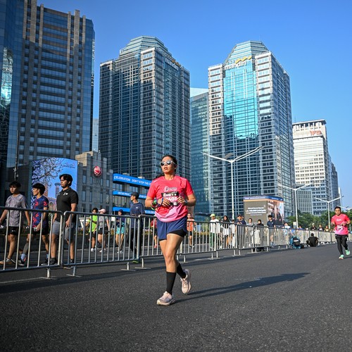 Race photo from SMARTFREN RUN 2026