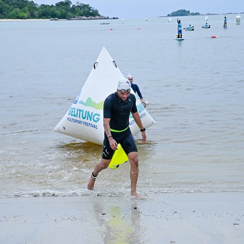 Race photo from Belitung Multisport Festival