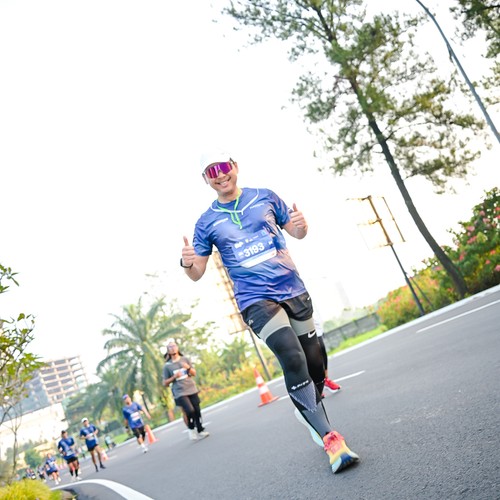 Race photo from BOGORUN 2026