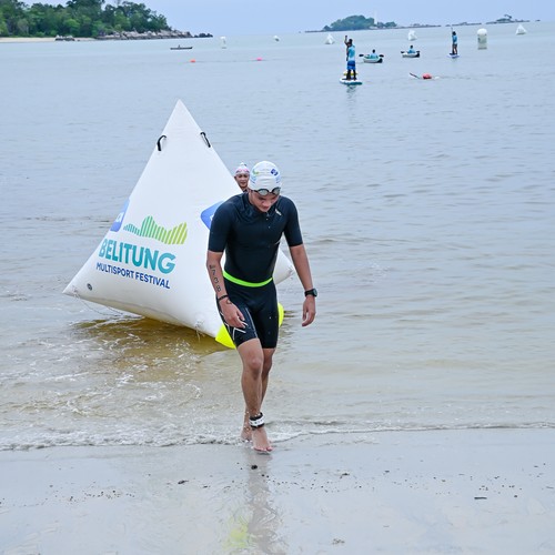 Race photo from Belitung Multisport Festival