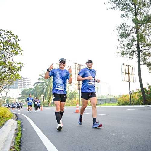 Race photo from BOGORUN 2026