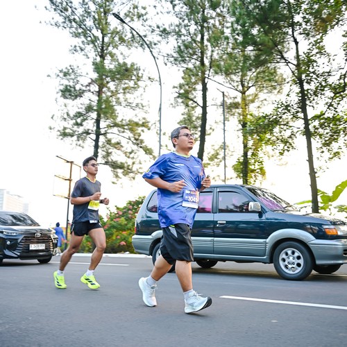 Race photo from BOGORUN 2026