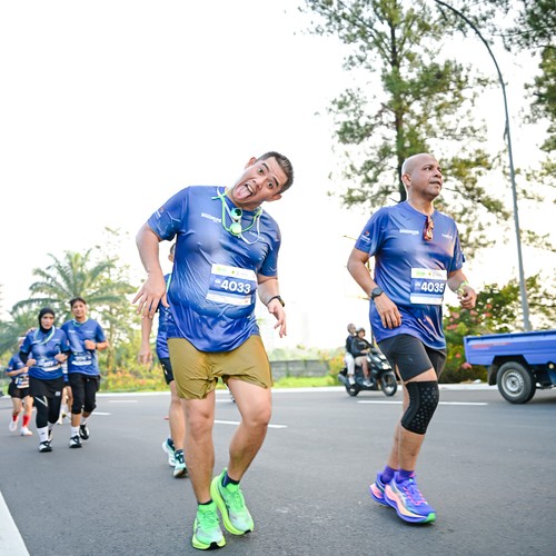 Race photo from BOGORUN 2026