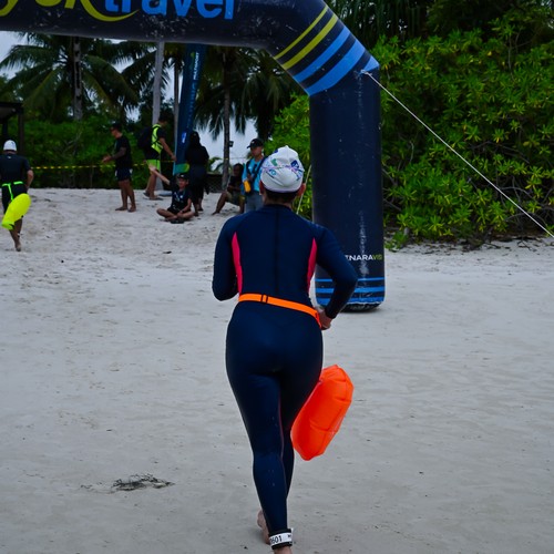 Race photo from Belitung Multisport Festival