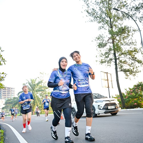 Race photo from BOGORUN 2026