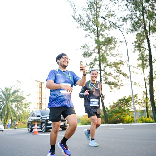 Race photo from BOGORUN 2026