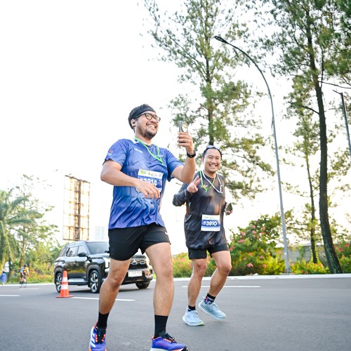 Race photo from BOGORUN 2026