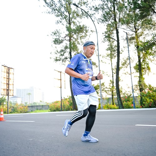 Race photo from BOGORUN 2026