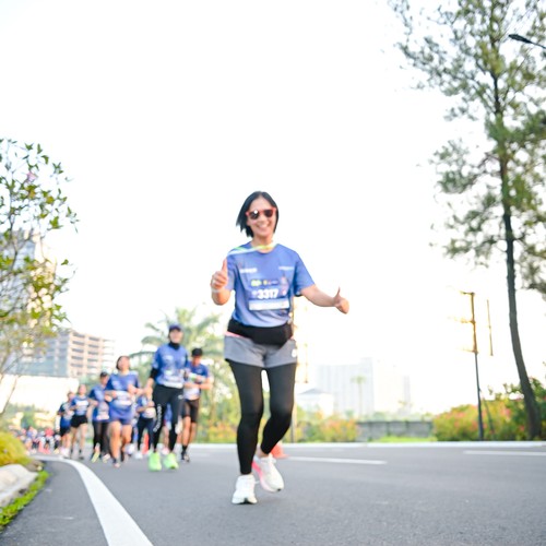 Race photo from BOGORUN 2026