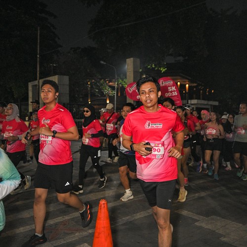 Race photo from SMARTFREN RUN 2026
