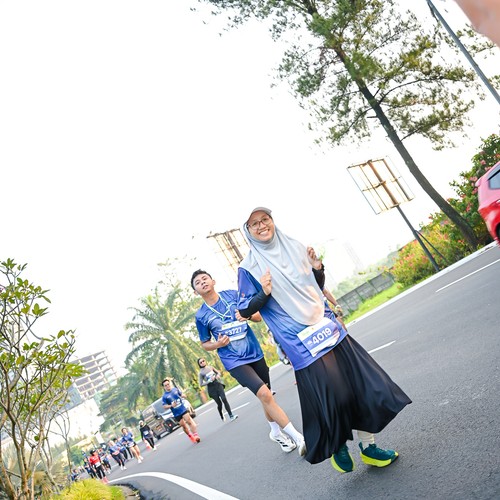 Race photo from BOGORUN 2026