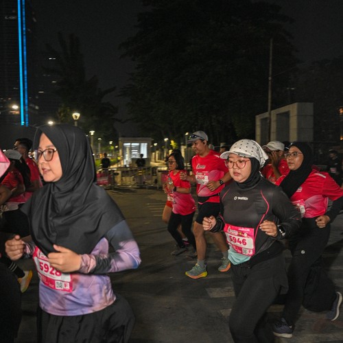 Race photo from SMARTFREN RUN 2026