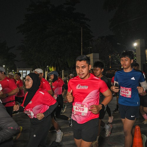 Race photo from SMARTFREN RUN 2026