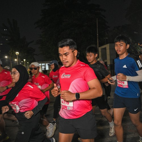 Race photo from SMARTFREN RUN 2026