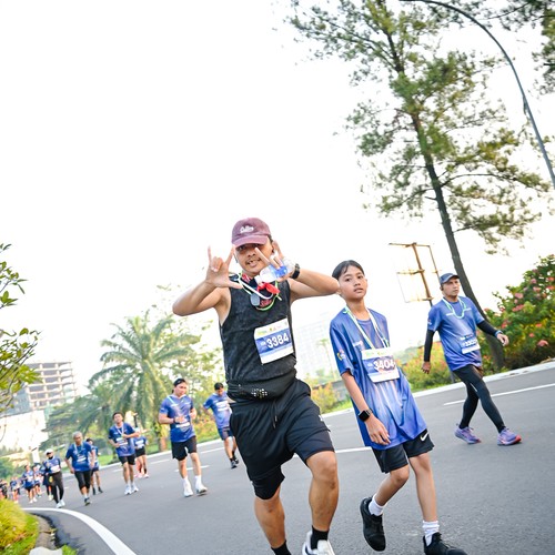 Race photo from BOGORUN 2026